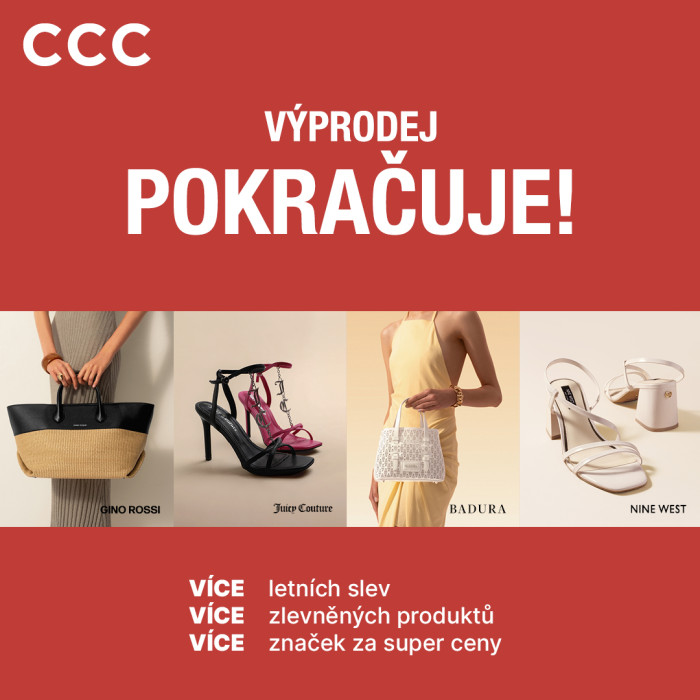 VÝPRODEJ v CCC!